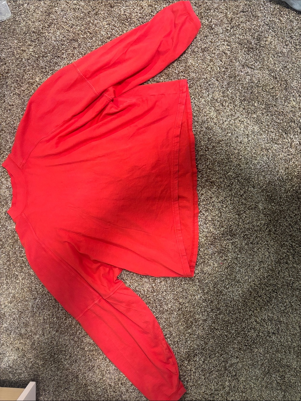 aerie Bright Red Long-Sleeve Tee